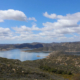San Vicente Reservoir aerial view