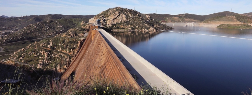 San Vicente Dam view