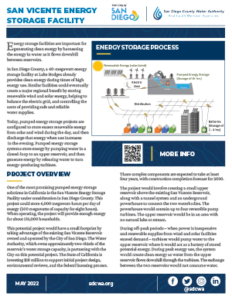 San Vicente Energy Storage Fact Sheet