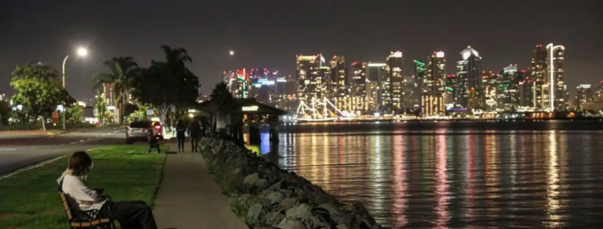 A view of the San Diego skyline